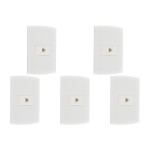 Kit C/5 - Conjunto Peesa Alfa 1516 Tomada  Tel Rj11(Jack)...