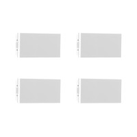 Kit C/4 - Modulo Peesa Alfa 1402B 1 Paralelo  Branco