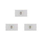 Kit C/3 - Modulo Peesa Alfa 1416 Tomada  Tel Rj11 Jack