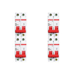 Kit C/4 - Disjuntor Steck Din Bipolar 06A Sd62 3Ka