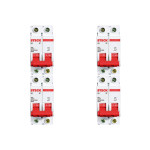Kit C/4 - Disjuntor Steck Din Bipolar 16A Sd62 3Ka
