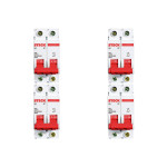 Kit C/4 - Disjuntor Steck Din Bipolar 25A Sd62 3Ka
