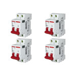 Kit C/4 - Disjuntor Steck Din Bipolar 40A Sd62 3Ka