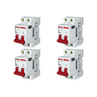Kit C/4 - Disjuntor Steck Din Bipolar 40A Sd62 3Ka