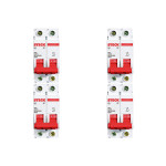 Kit C/4 - Disjuntor Steck Din Bipolar 63A Sd62 3Ka