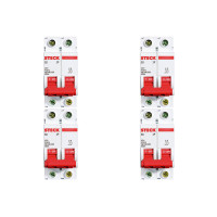 Kit C/4 - Disjuntor Steck Din Bipolar 80A Sd2 10Ka