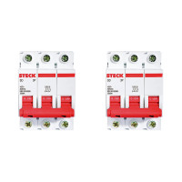 Kit C/2 - Disjuntor Steck Din Tripolar 16A Sd63 3Ka
