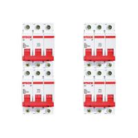 Kit C/4 - Disjuntor Steck Din Tripolar 40A Sd63 3Ka