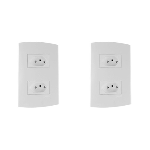 Kit C/2 - Conjunto Peesa Alfa 1544 2Tom 10A Branco