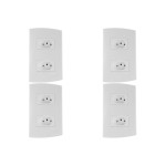 Kit C/4 - Conjunto Peesa Alfa 1547 2Tom 20A Branco