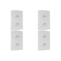 Kit C/4 - Conjunto Peesa Alfa 1547 2Tom 20A Branco