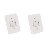 Kit C/2 - Conjunto Radial Pollar 1901178 1 Interruptor Bi...