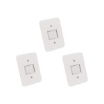 Kit C/3 - Conjunto Radial Pollar 1901178 1 Interruptor Bi...