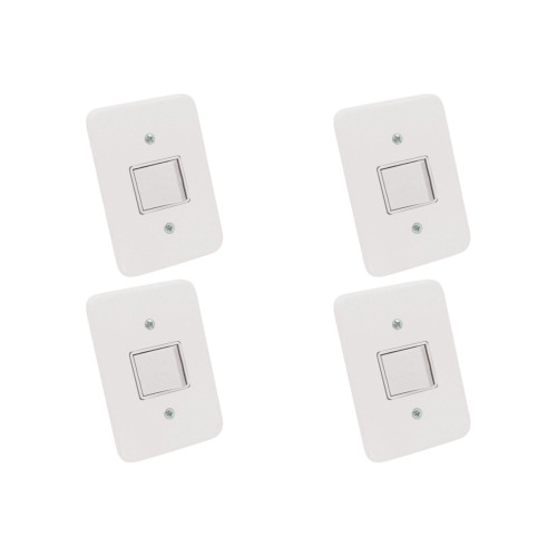 Kit C/4 - Conjunto Radial Pollar 1901178 1 Interruptor Bi...