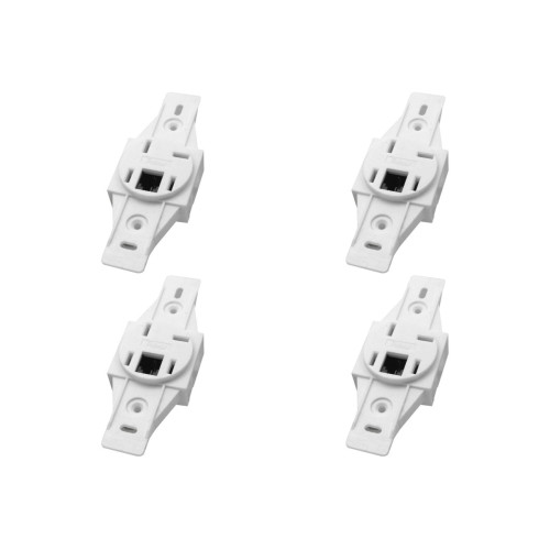 Kit C/4 - Conjunto Radial Pollar 1402007 1T Fone Rj11 S/P