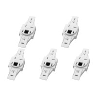 Kit C/5 - Conjunto Radial Pollar 1402007 1T Fone Rj11 S/P