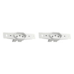 Kit C/2 - Conjunto Radial Pollar 1901177 1Tomada 20A S/P