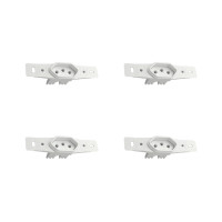Kit C/4 - Conjunto Radial Pollar 1901177 1Tomada 20A S/P