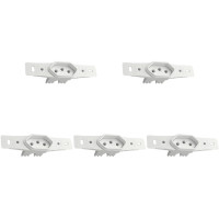 Kit C/5 - Conjunto Radial Pollar 1901177 1Tomada 20A S/P