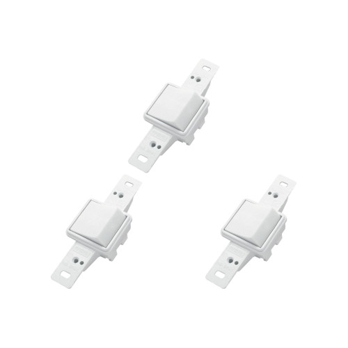 Kit C/3 - Conjunto Radial Pollar 1901181 1 Interruptor In...