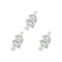 Kit C/3 - Conjunto Radial Pollar 1901236 2Tom 20A S/P