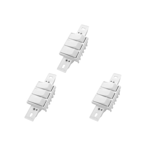 Kit C/3 - Conjunto Radial Pollar 1901023 3 interruptores ...