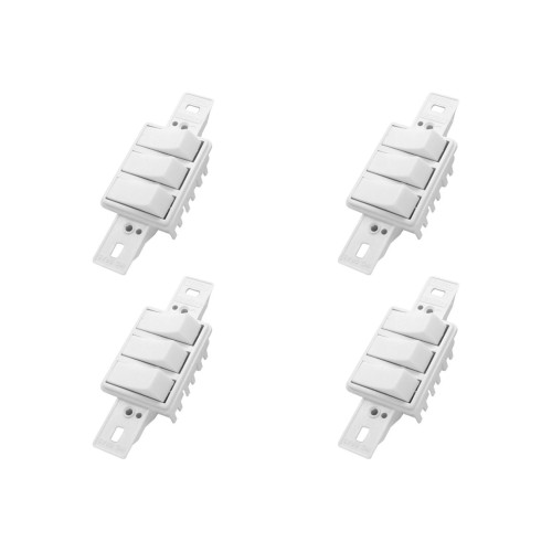 Kit C/4 - Conjunto Radial Pollar 1901023 3 interruptores ...