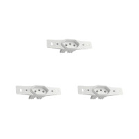 Kit C/3 - Conjunto Radial Pollar 1901132 1Tomada 10A S/P