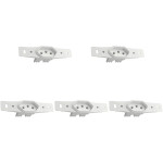 Kit C/5 - Conjunto Radial Pollar 1901132 1Tomada 10A S/P
