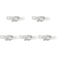 Kit C/5 - Conjunto Radial Pollar 1901132 1Tomada 10A S/P