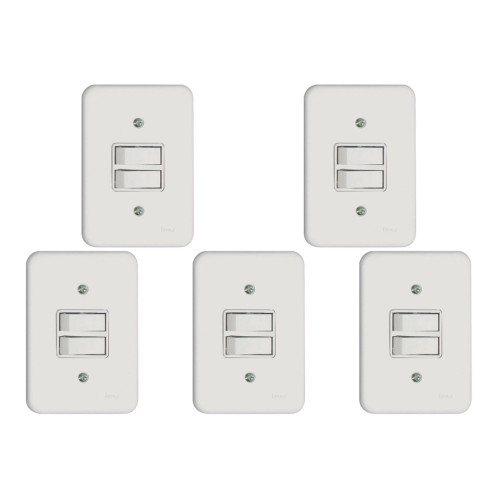 Kit C/5 - Conjunto Radial Pollar 1901006 2 interruptores ...