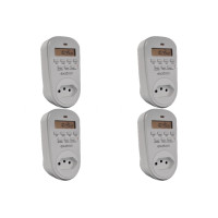 Kit C/4 - Timer Tempor.Exatron Digital Bivolt
