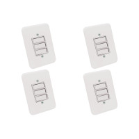 Kit C/4 - Conjunto Radial Pollar 1901008 3 interruptores ...
