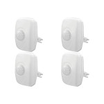 Kit C/4 - Sensor Presenca Qualitronix Parede Qa21M