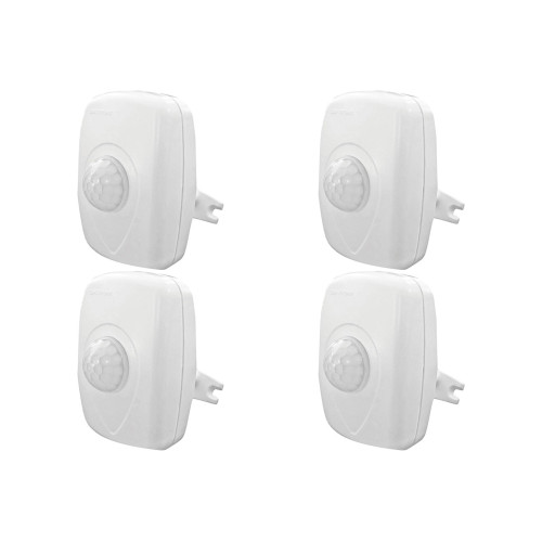 Kit C/4 - Sensor Presenca Qualitronix Parede Qa21M