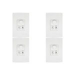 Kit C/4 - Controle Velocidade Rotativo C/Ch Qualitronix Q...