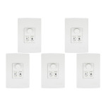 Kit C/5 - Controle Velocidade Rotativo C/Ch Qualitronix Q...