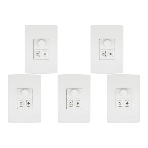 Kit C/5 - Controle Velocidade Rotativo C/Ch Qualitronix Q...