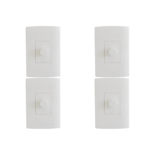 Kit C/4 - Dimer De Luz Rotat Bivolt Qualitronix Qd32