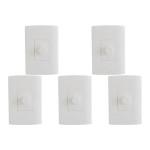 Kit C/5 - Dimer De Luz Rotat Bivolt Qualitronix Qd32