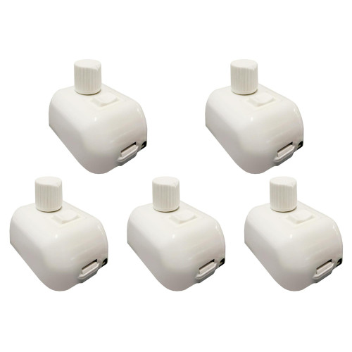 Kit C/5 - Controle Velocidade Rotativo C/Ch Extensao Qual...