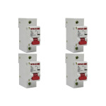 Kit C/4 - Disjuntor Steck Din Unipolar 100A Sd61 C10Ka