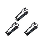 Kit C/3 - Filtro Linha Qualitronix 4 Tomada  Bivolt Preto