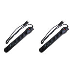 Kit C/2 - Filtro Linha Qualitronix 6 Tomada  Bivolt Preto