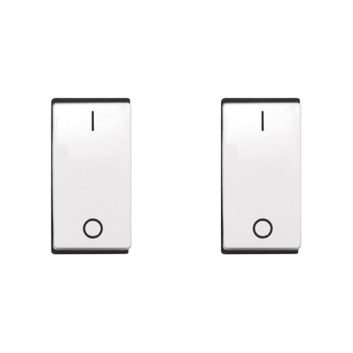 Kit C/2 - Modulo Pial Pop 1 Bipolar 10A Lg010B Branco