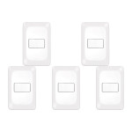 Kit C/5 - Conjunto Pial Pop 1Paralelo 10A Lgx020 Branco