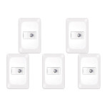 Kit C/5 - Conjunto Pial Pop Conector P/Ant.Tv Lgx060 Branco