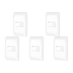 Kit C/5 - Conjunto Pial Pop 1Simp+1 Paralelo Lgx102 Branco