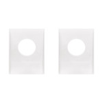 Kit C/2 - Modulo Pial Pop 1Furo Lg20F Branco