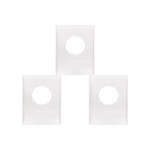 Kit C/3 - Modulo Pial Pop 1Furo Lg20F Branco